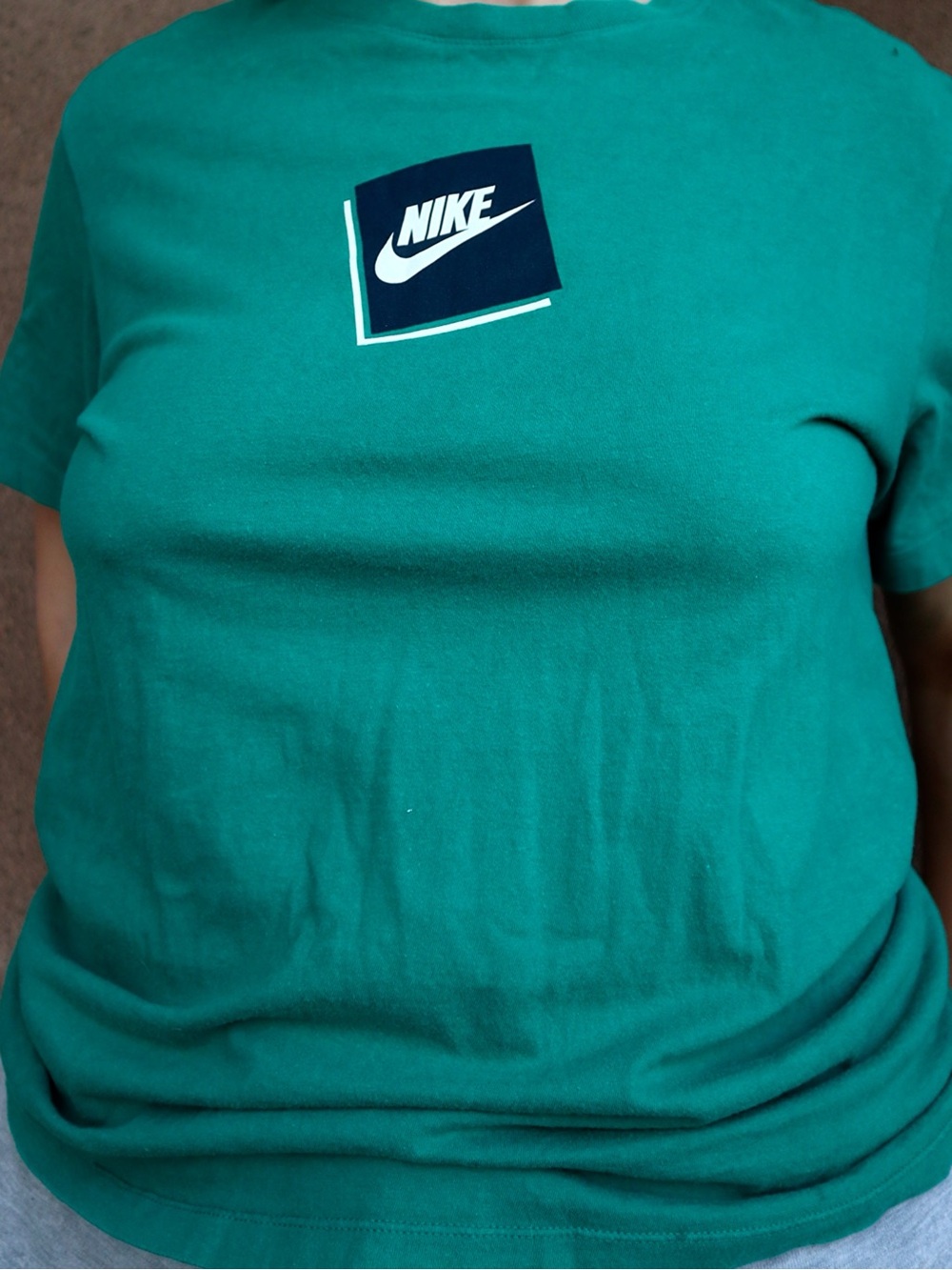 Nike Teal Green Logo T-Shirt